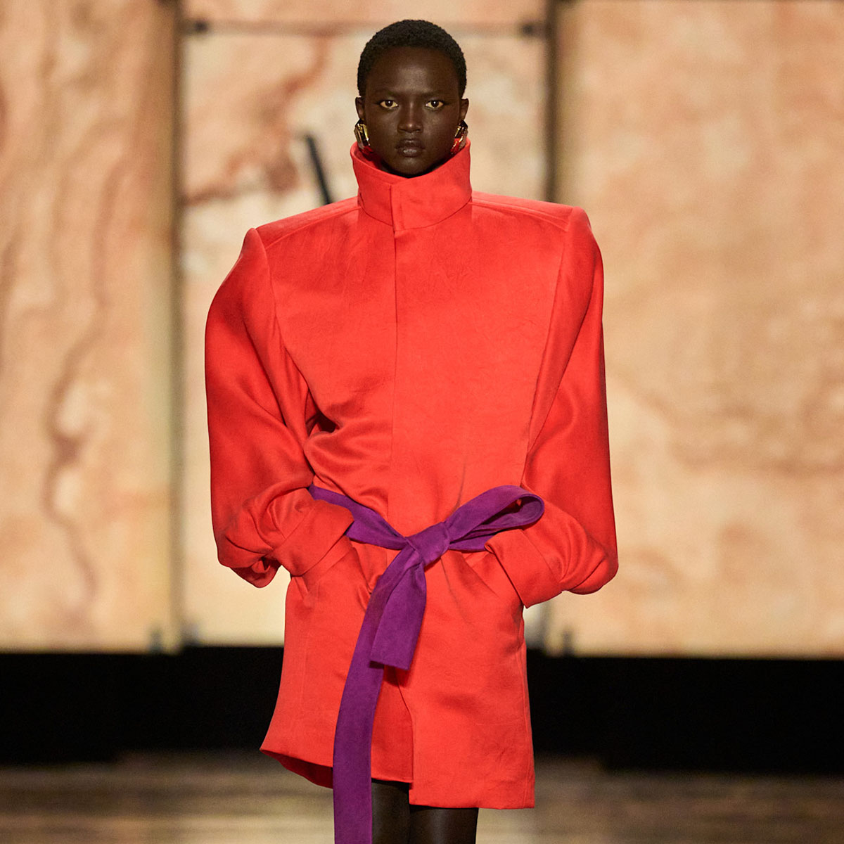 Technicolor shades on the fall/winter 2025 runway